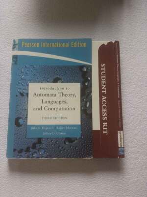 Introduction to Automata Theory, Languages and Computation