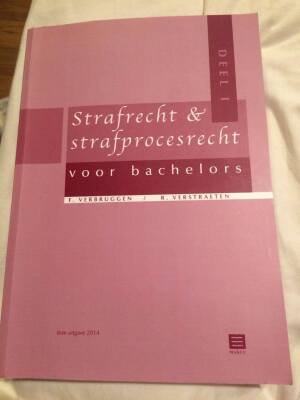 Strafrecht & strafprocesrecht voor bachelors deel 1