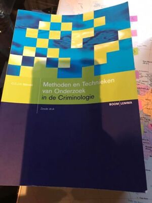 Methoden en technieken van onderzoek in de criminologie