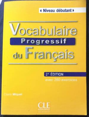 vocabulaire progressif français niveau débutant