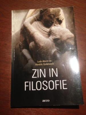Zin in filosofie
