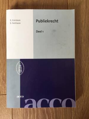 Handboek Administratiefrecht (Publiekrecht) 1e bachelor Rechten Leuven