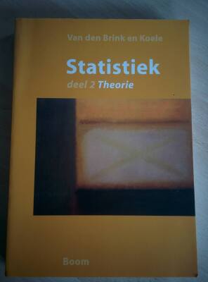Statistiek deel 2 Theorie.