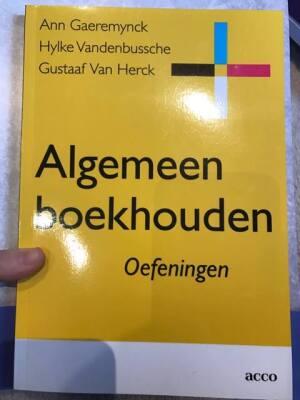Algemeen boekhouden oefeningen