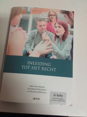 Inleiding tot het recht