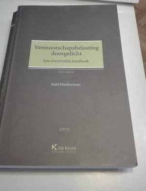 Vennootschapsbelasting doorgelicht (2015)