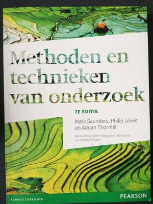 Methoden en technieken van onderzoek 7e editie
