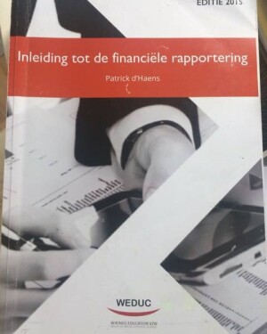 Inleiding tot de financiële rapportering