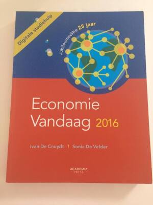 Economie Vandaag 2016