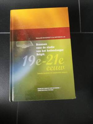 Bronnen voor de studie van het hedendaagse België, 19de - 21ste eeuw