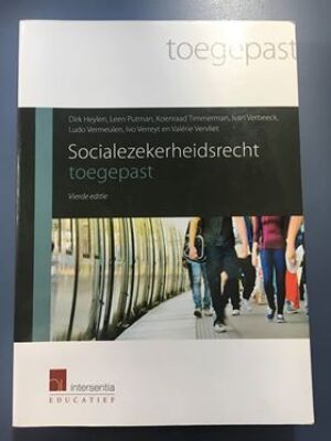 Sociale zekerheidsrecht toegepast - vierde editie