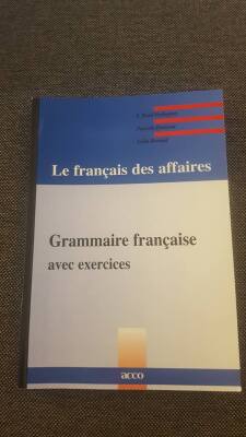 Le français des affaires: grammaire française