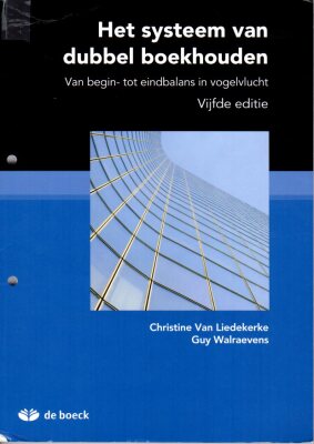 Het systeem van dubbel boekhouden 5e editie