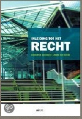 NIEUW Inleiding tot het recht