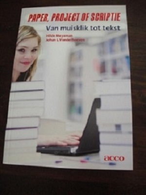 Paper, project of scriptie - Van muisklik tot tekst