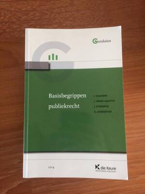 Basisbegrippen Publiekrecht 2014