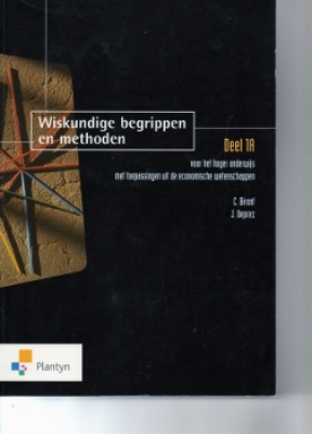 Wiskundige begrippen en methoden Deel 1A