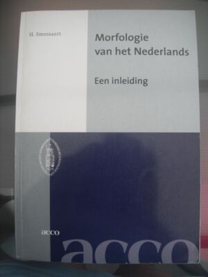 Morfologie van het Nederlands. een inleiding