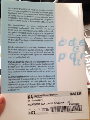 Woordenboek voor correct taalgebruik