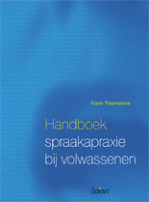 Handboek spraakapraxie bij volwassenen