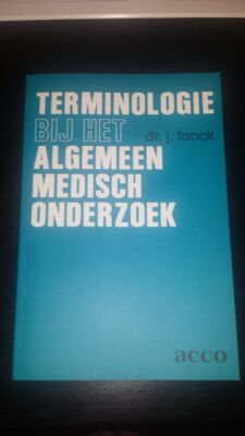 Terminologie bij het algemeen medisch onderzoek