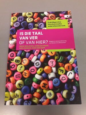 Is die taal van ver of van hier?