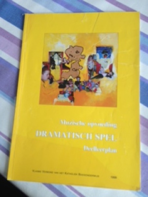 Muzische opvoeding, dramatisch spel, deelleerplan