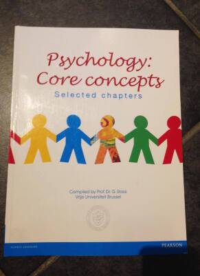 psychology core concepts: selected chapters