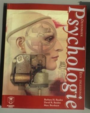 Psychologie een inleiding, oefenboek