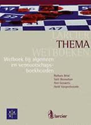 wetboek bij algemeen en vennootschapsboekhouden