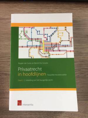 Privaatrecht in hoofdlijnen - Deel 2 (12e editie)