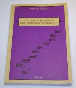 Algemeen beleid en ondernemingsstrategie