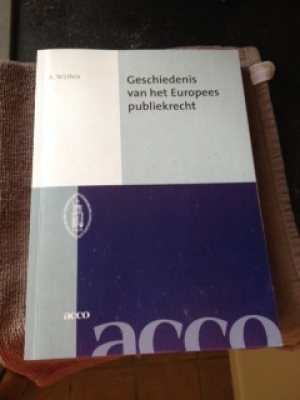 Geschiedenis van het Europees publieksrecht