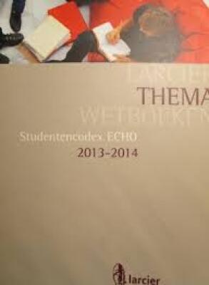 Larcier Thema Wetboeken Studentencodex Echo 2012-2013