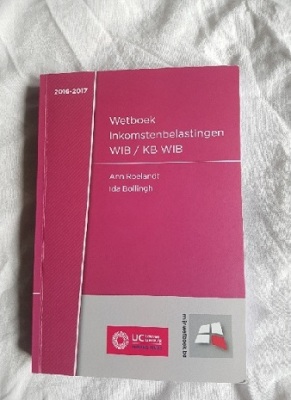Wetboek Inkomstenbelastingen 2016 2017 WIB / KB WIB