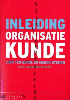 Inleiding Organisatiekunde