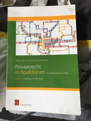 Privaatrecht in hoofdlijnen - Deel 1 (12e editie)