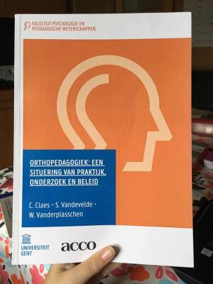 Orthopedagogiek: een situering van praktijk, onderzoek en beleid