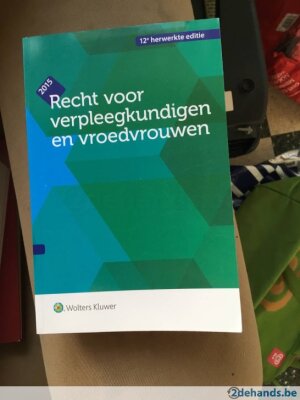Recht voor verpleegkundigen en vroedvrouwen