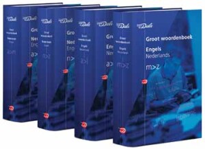 PRIJS BESPREEKBAAR - Van Dale Groot Woordenboek SET ENGELS NEDERLANDS / NEDERLANDS ENGELS