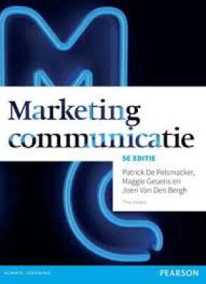 Marketingcommunicatie (5e editie 2015)