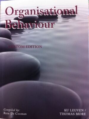 Organisational Behaviour - Custom edition
