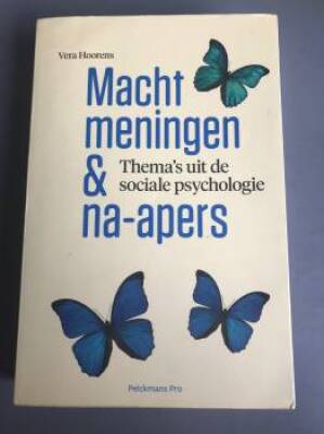 Macht, meningen & na-apers: Thema's uit de sociale psychologie