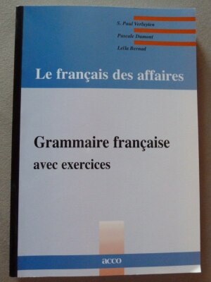 Le français des affaires: grammaire française