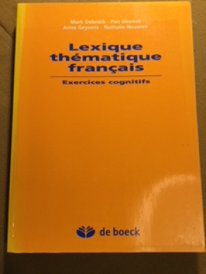 Lexique thématique français