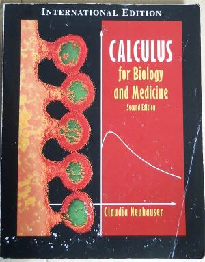 Calculus for biology and medicine