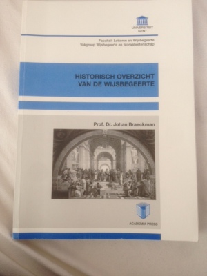 Historisch Overzicht van de Wijsbegeerte