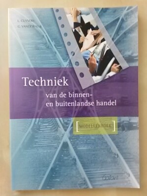 Techniek van de binnen- en buitenlandse handel - modellenboek