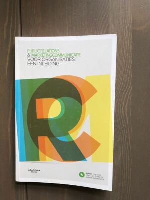 Public relations en marketingcommunicatie voor organisaties