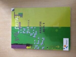 DELTA 5 6 Leerboek Analyse deel 3 Leerplan A incl CDROM